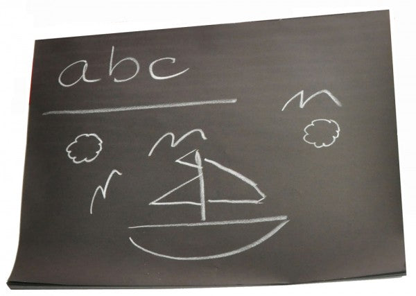 Coloured Easel Paper Pad Black 100 Sheets