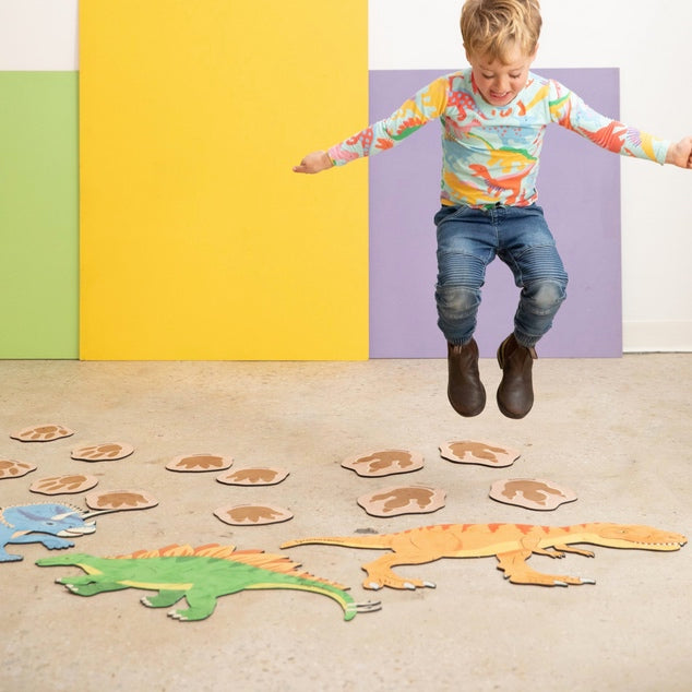 Chasing Dinosaurs and Their Footprints 20pcs