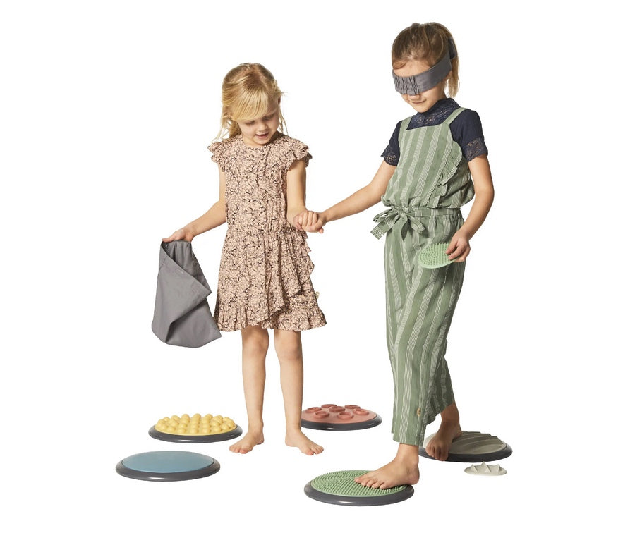 Hands and Feet Tactile Discs Set in Carry Bag 10pcs