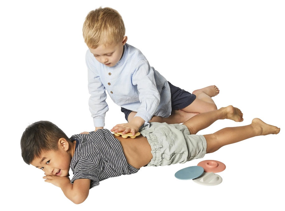 Hands and Feet Tactile Discs Set in Carry Bag 10pcs