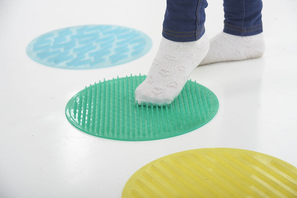 Translucent Silicone Sensory Circles – Set of 10