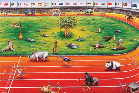 Human Race Puzzle 48pcs