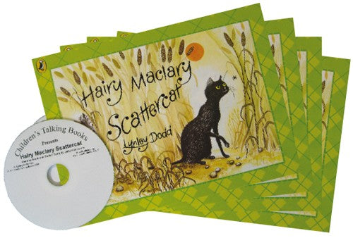 Hairy Maclary Scattercat CD and 4 Book Set