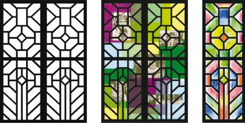 Stained Glass Frames 40pcs