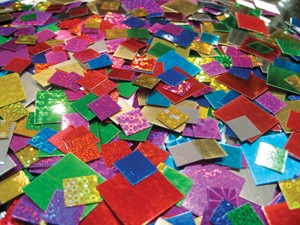 Mosaic Metallic Squares 5000pcs