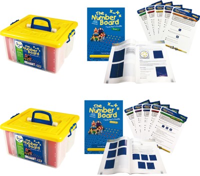 The Number Board Activity Kits 1 & 2 Mega Classroom Set 2930pcs