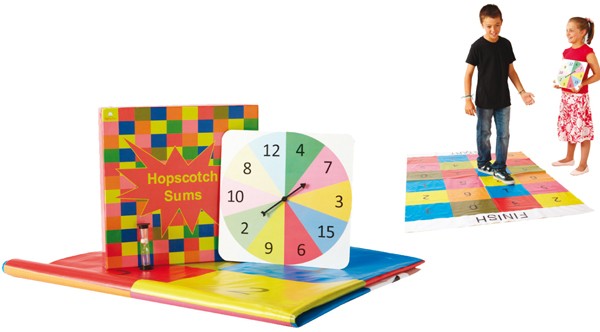 Hopscotch Sums Game