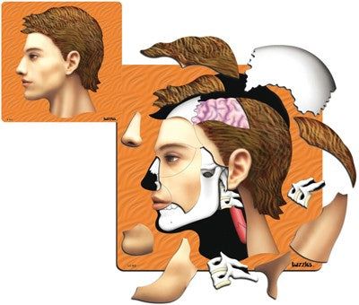 Inside My Head 3 Layer Puzzle 43pcs