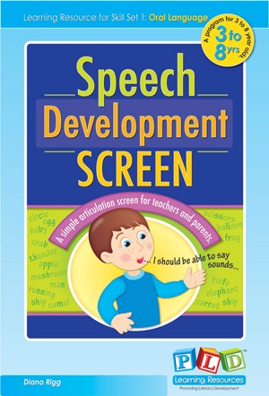 Speech Development Screen