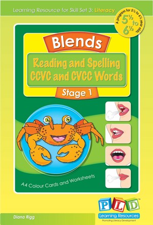 Blends Reading and Spelling CCVC & CVCC Words Stage 1