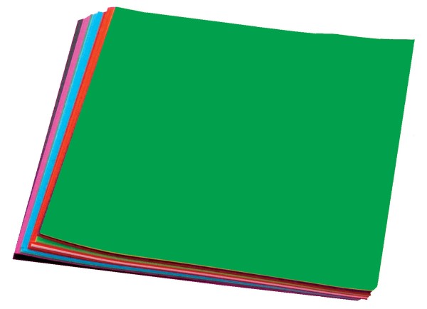 Small Glossy Paper Squares 100 Sheets 127mm