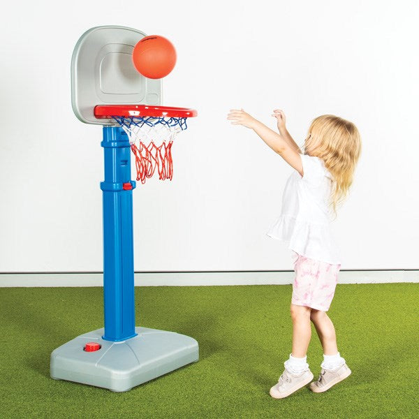 Basketball Stand with Net – Height Adjustable for Early Learners
