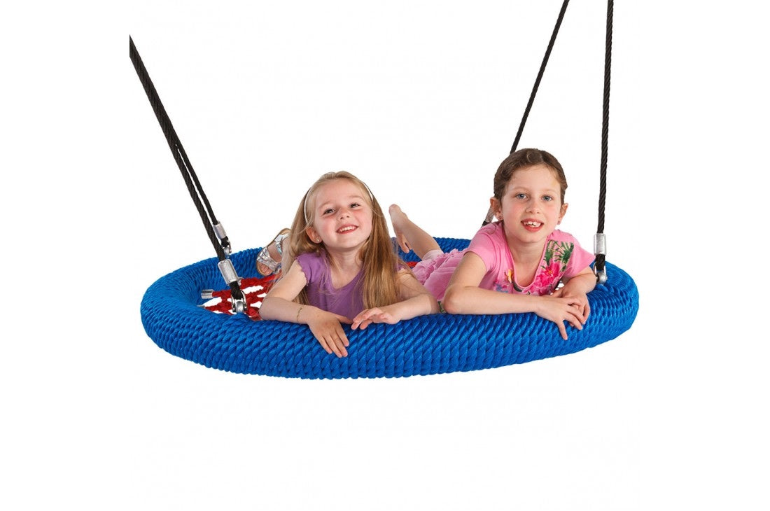 Commercial Nest Swing Black and Blue 1.2m Diameter