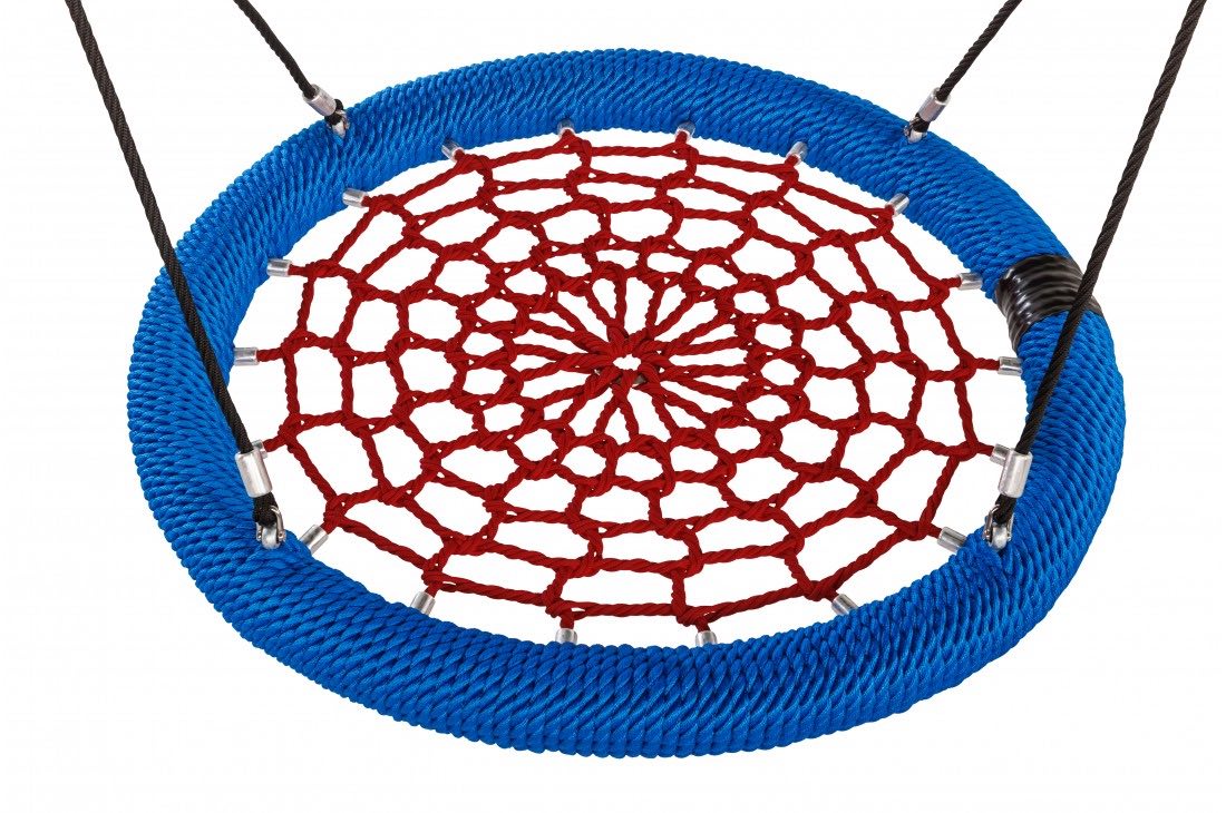 Commercial Nest Swing Black and Blue 1.2m Diameter