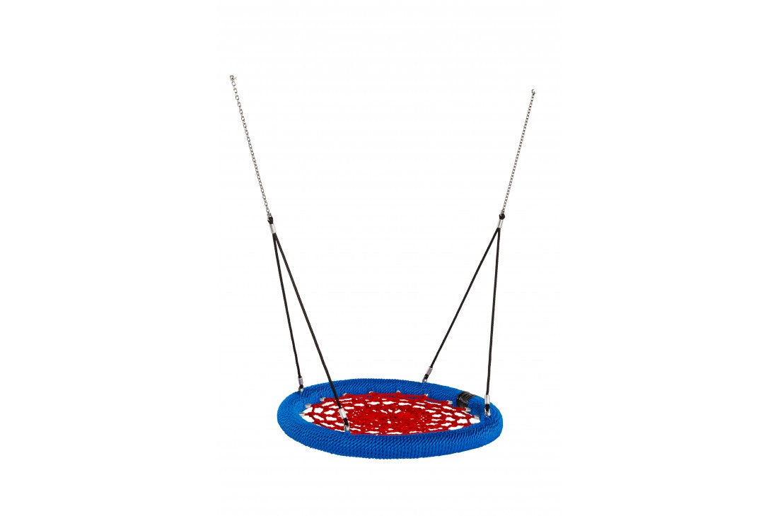Commercial Nest Swing Red and Blue 1.2m Diameter