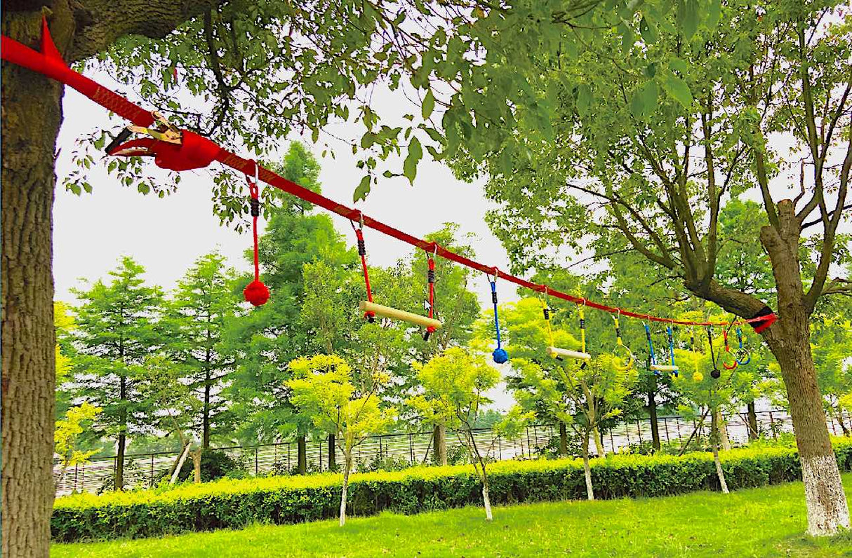 Ninja Complete Slackline Swinging Set