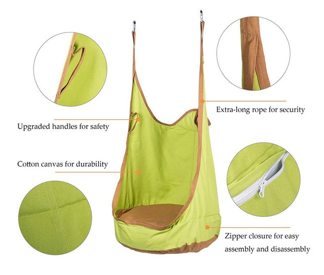 Pod Chair Swing Green