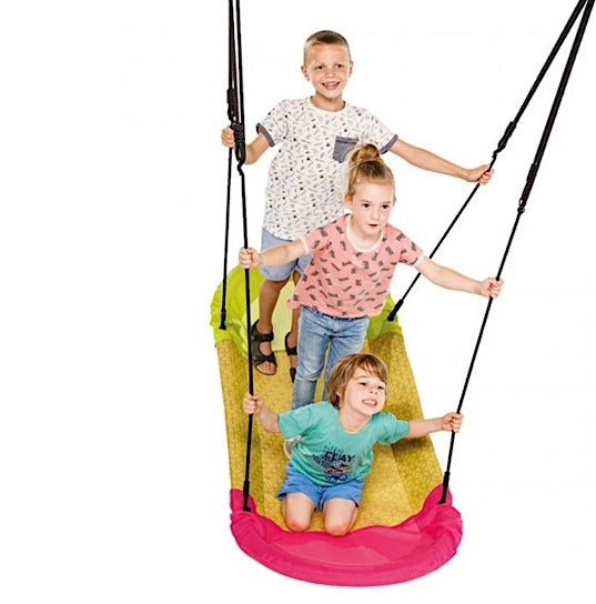 Boat Nest Swing Pink and Yellow