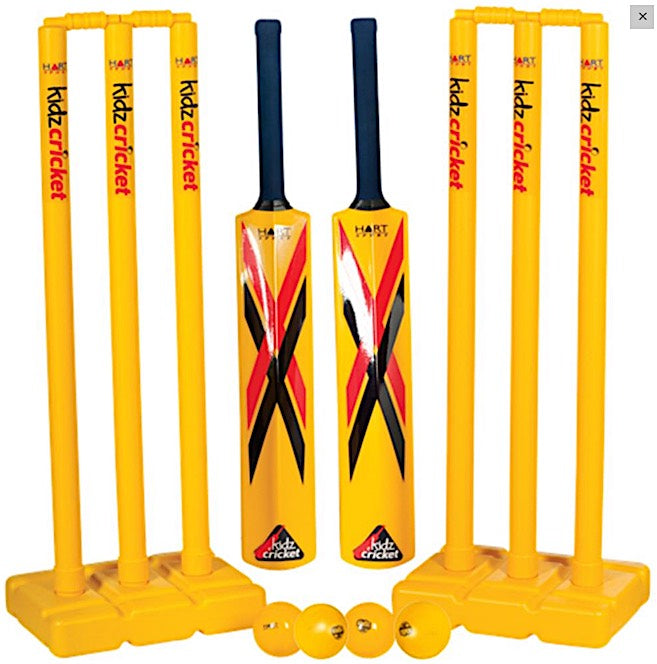 Kids Cricket Set Yellow with Carry Bag