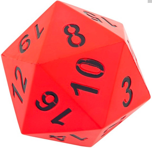 Large Foam 20 Face Number Dice