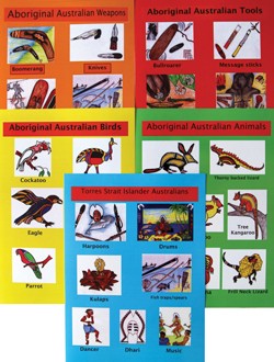 Indigenous Culture A4 Posters Set of 5