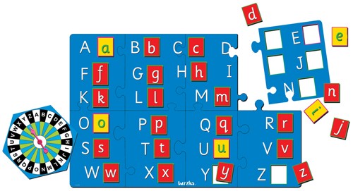 Alphabet Sorting Puzzle and Game 32pcs