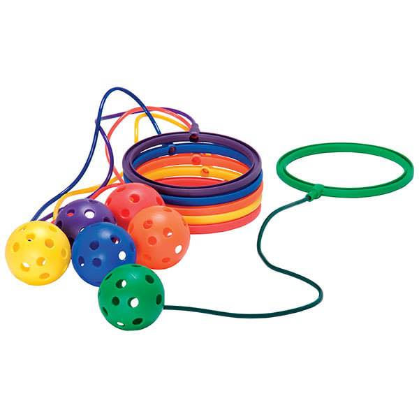 Skip the Whiffle – Set of 6 Coordination Skipping Toys