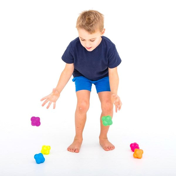 Neon Reaction Balls Set of 6