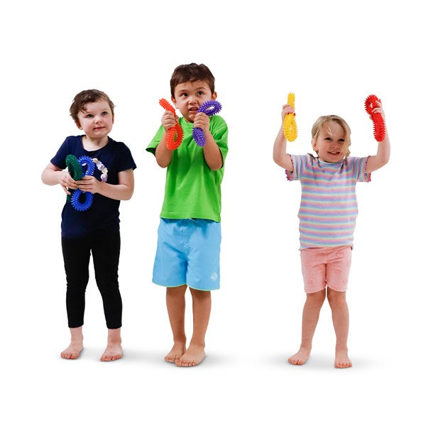 Tactile Therapy Rings 6pcs