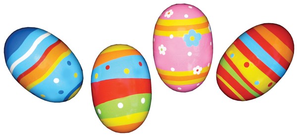 Wooden Egg Maracas 4pcs