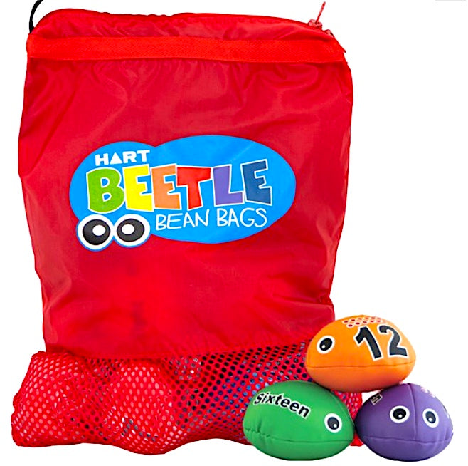 Number Bean Bags – Beetle Set of 20 for Early Learning