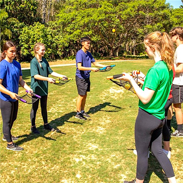 Fling Nets and Balls 9pcs