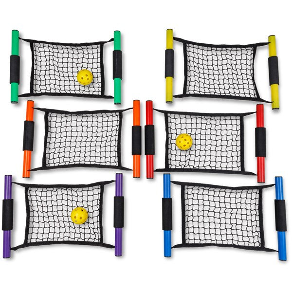 Fling Nets and Balls 9pcs