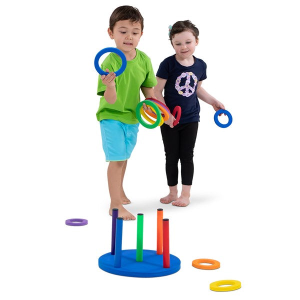 Foam Ring Toss Set 18pcs