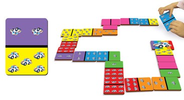 Colour Cars Dominoes