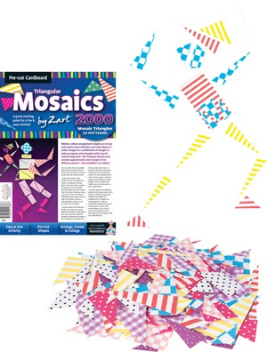 Cardboard Triangular Mosaics 2000pcs