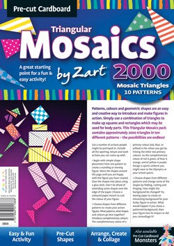 Cardboard Triangular Mosaics 2000pcs