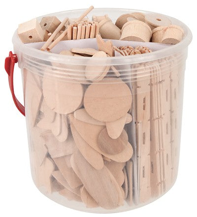 Construct and Play Natural 270pcs