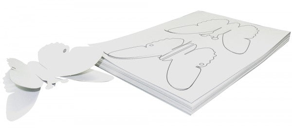 Cardboard 3D Butterflies 25pcs