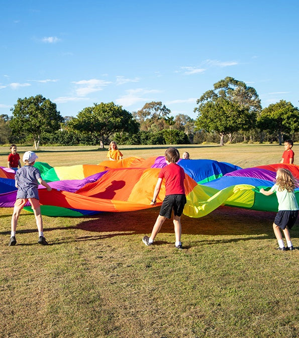 Jumbo Parachute 6mt Diameter with 18 Handles