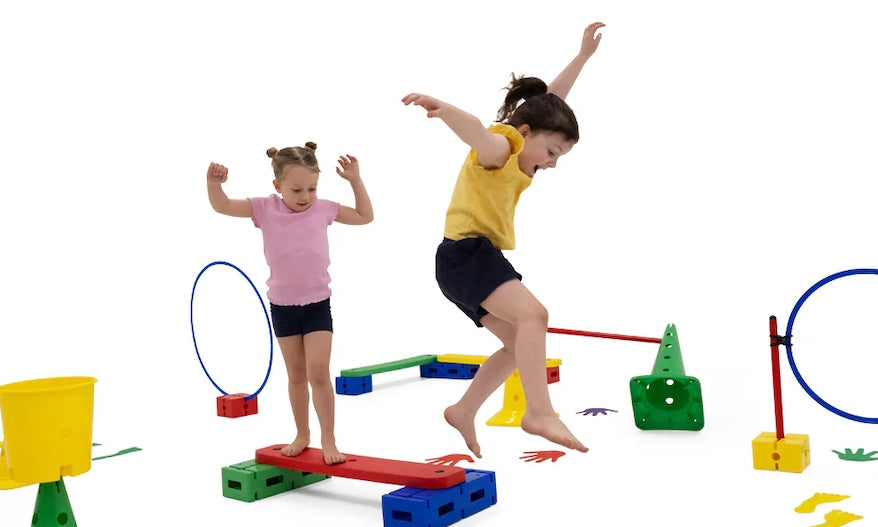 Ultimate Obstacle Course Kit 128pcs