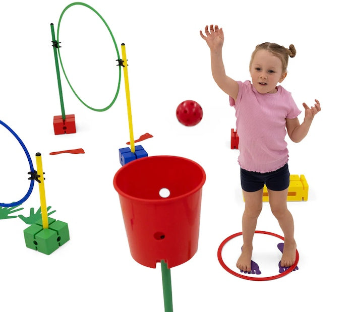 Ultimate Obstacle Course Kit 128pcs