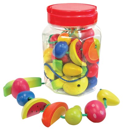 Lacing Fruits 34pcs