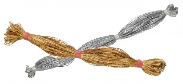 Metalic Braid Gold and Silver 200m