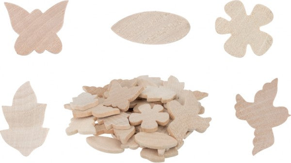 Wooden Shapes - Nature 30pcs