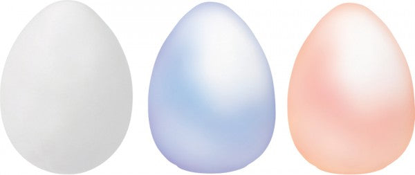 LED Clay Flashing Eggs 3pcs