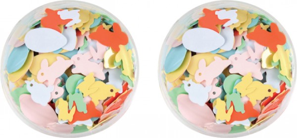 Sequins Easter Mix 100gm in 2 Jars