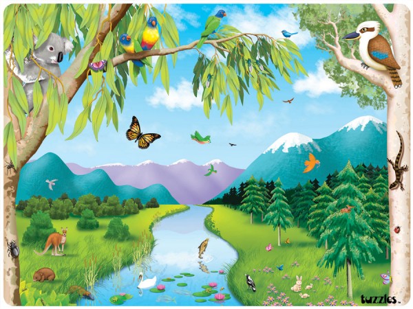 Environmental Change Reveal Puzzle 24pcs