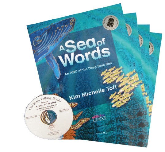 A Sea of Words - An ABC of the Deep Blue Sea CD and 4 Book Set
