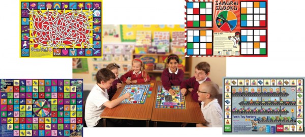 6 Spatial Skills Board Games